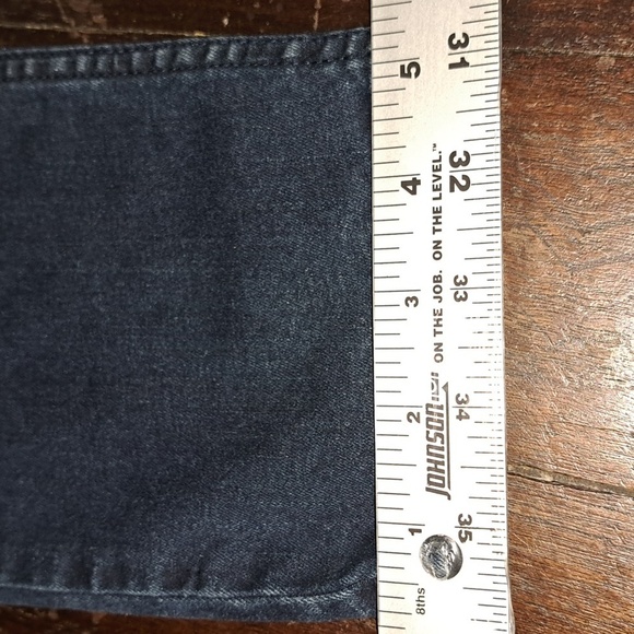 H & M Dark Skinny Jeans Elastic Waist Pull On Size Medium 7/8 - Picture 5 of 11